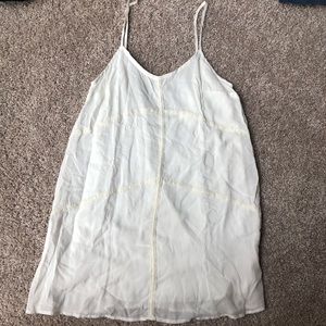 Flowy Boutique tank Dress Size Small White